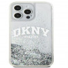 Funda rígida DKNY Apple iPhone 15 Pro Max Liquid Glitter Big Logo