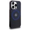 Mercedes MEHMP16X23HBIKV Funda rígida Apple iPhone 16 Pro Max MB Double Layer BiColor MagSafe, negro azul