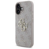 Guess GUHCP16S4GMGPI Funda rígida Apple iPhone 16 4G Big Logo, rosa
