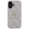 Guess GUHCP16S4GMGPI Funda rígida Apple iPhone 16 4G Big Logo, rosa
