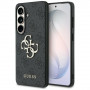 Funda rígida Guess GUE005301 4G Big Metal Logo para Samsung Galaxy S26+, negra