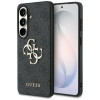 Funda rígida Guess GUE005301 4G Big Metal Logo para Samsung Galaxy S26+, negra