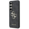 Funda rígida Guess GUE005301 4G Big Metal Logo para Samsung Galaxy S26+, negra