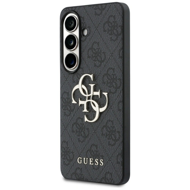 Funda rígida Guess GUE005301 4G Big Metal Logo para Samsung Galaxy S26+, negra