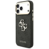 Funda Guess 4G Big 4G Classic Logo Big Strap Metal Buttons con correa para Apple iPhone 18 Pro / 17 Pro, negra