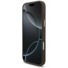 Funda Guess 4G Big 4G Classic Logo Big Strap Metal Buttons con correa para Apple iPhone 18 Pro Max / 17 Pro Max, marrón