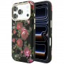 Funda MagSafe Guess Blossom Roses Print para Apple iPhone 18 Pro Max / 17 Pro Max, negra