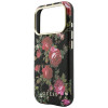 Funda MagSafe Guess Blossom Roses Print para Apple iPhone 18 Pro Max / 17 Pro Max, negra