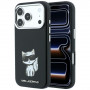 Funda MagSafe Karl Lagerfeld Smooth Choupette Sketch para Apple iPhone 18 Pro Max / 17 Pro Max, negra