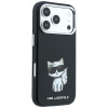 Funda MagSafe Karl Lagerfeld Smooth Choupette Sketch para Apple iPhone 18 Pro Max / 17 Pro Max, negra