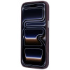 Funda MagSafe Karl Lagerfeld with Ring Stand 360 Karl Head Pin para Apple iPhone 18 Pro Max / 17 Pro Max, burdeos