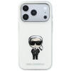 Funda MagSafe Karl Lagerfeld IML Ikonik Sketch Print para Apple iPhone 18 Pro Max / 17 Pro Max, beige (KLD22794)