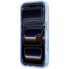Funda MagSafe Script Logo Karl Lagerfeld para Apple iPhone 18 Pro / 17 Pro, azul claro