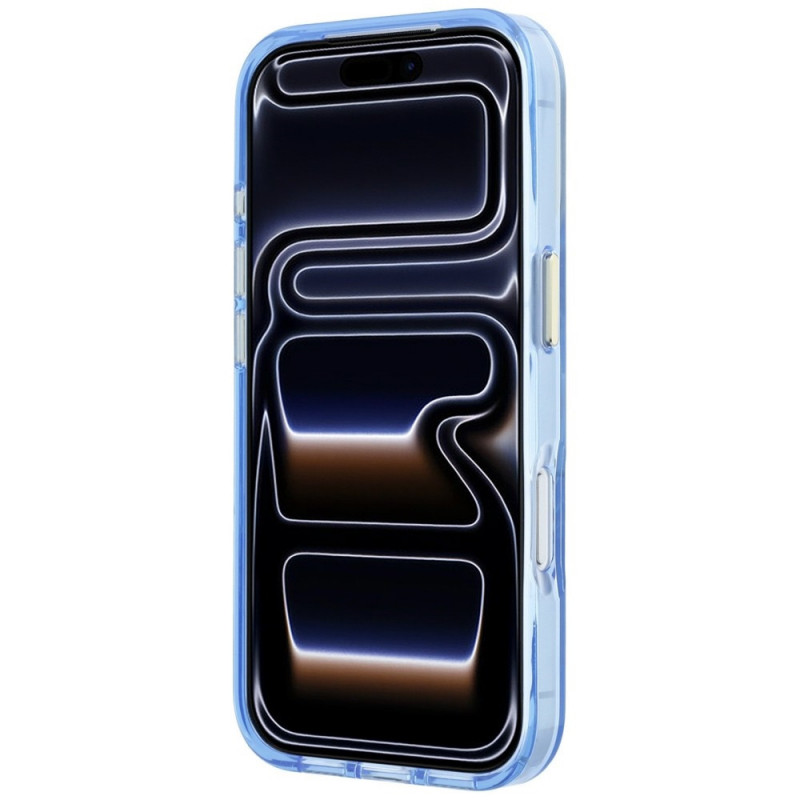 Funda MagSafe Script Logo Karl Lagerfeld para Apple iPhone 18 Pro / 17 Pro, azul claro