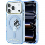 Funda MagSafe Peekaboo Logo Karl Lagerfeld para Apple iPhone 18 Pro Max / 17 Pro Max, azul