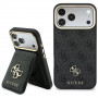 Funda Guess 4G con cartera, MagSafe, para Apple iPhone 18 Pro / 17 Pro, negra