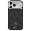Funda Guess 4G con cartera, MagSafe, para Apple iPhone 18 Pro / 17 Pro, negra