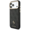 Funda Guess 4G con cartera, MagSafe, para Apple iPhone 18 Pro Max / 17 Pro Max, negra