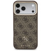 Funda Guess 4G con cartera, MagSafe, para Apple iPhone 18 Pro / 17 Pro, marrón