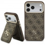 Funda Guess 4G con cartera, MagSafe, para Apple iPhone 18 Pro Max / 17 Pro Max, marrón