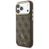 Funda Guess 4G con cartera y cordón, MagSafe, para Apple iPhone 18 Pro Max / 17 Pro Max, marrón