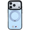 Funda BMW Kevlar Ring Stand 360 MagSafe para Apple iPhone 18 Pro / 17 Pro, azul