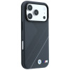 Funda MagSafe BMW M Tire Track with Silver Line para Apple iPhone 18 Pro Max / 17 Pro Max, antracita