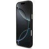 Funda MagSafe Guess 4G Triangle Logo para Apple iPhone 18 Pro Max / 17 Pro Max, negro dorado
