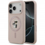 Funda MagSafe con anillo Silicone Karl&Choupette Karl Lagerfeld para Apple iPhone 18 Pro / 17 Pro, negra