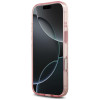 Funda MagSafe Guess IML Flower & Tonal Circle para Apple iPhone 18 Pro / 17 Pro, rosa