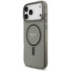 Funda MagSafe Guess IML Glitter Pearl Strap para Apple iPhone 18 Pro Max / 17 Pro Max, negra