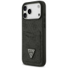 Funda triangular Guess 4G Double Card para Apple iPhone 18 Pro Max / 17 Pro Max, negra