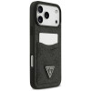 Funda triangular Guess 4G Double Card para Apple iPhone 18 Pro Max / 17 Pro Max, negra