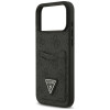 Funda triangular Guess 4G Double Card para Apple iPhone 18 Pro Max / 17 Pro Max, negra