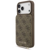 Funda cruzada Guess 4G Cardslots & Magnetic Closure para Apple iPhone 18 Pro Max / 17 Pro Max, marrón