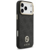 Funda MagSafe Guess 4G Strass Logo para Apple iPhone 18 Pro Max / 17 Pro Max, negra