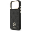 Funda MagSafe Guess 4G Strass Logo para Apple iPhone 18 Pro Max / 17 Pro Max, negra