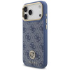 Funda MagSafe Guess 4G Strass Logo para Apple iPhone 18 Pro Max / 17 Pro Max, azul