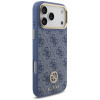 Funda MagSafe Guess 4G Strass Logo para Apple iPhone 18 Pro Max / 17 Pro Max, azul