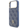 Funda MagSafe Guess 4G Strass Logo para Apple iPhone 18 Pro Max / 17 Pro Max, azul