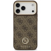 Funda MagSafe Guess 4G Strass Logo para Apple iPhone 18 Pro Max / 17 Pro Max, marrón