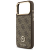 Funda MagSafe Guess 4G Strass Logo para Apple iPhone 18 Pro Max / 17 Pro Max, marrón