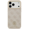 Funda MagSafe Guess 4G Strass Logo para Apple iPhone 18 Pro Max / 17 Pro Max, rosa