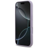 Funda MagSafe con anillo de silicona Karl&Choupette Karl Lagerfeld para Apple iPhone 18 Pro / 17 Pro, morada