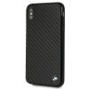 Funda rígida BMW BMHCI65MBC Signature Carbon para Apple iPhone XS Max, negra