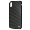 Funda rígida BMW BMHCI65MBC Signature Carbon para Apple iPhone XS Max, negra