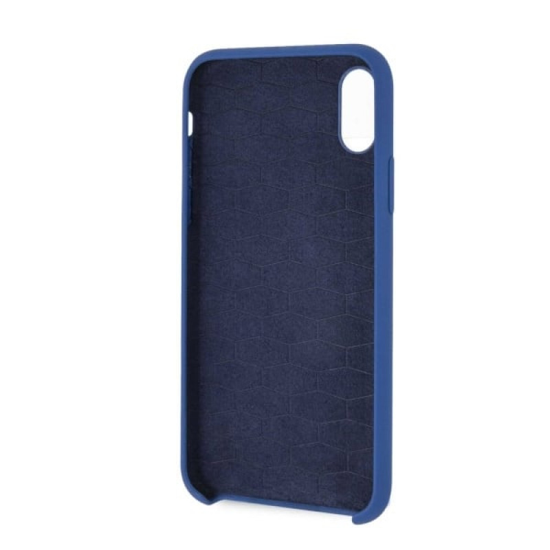BMW BMHCPXMSILNA Funda rígida Silicone M Collection para Apple iPhone X / XS, azul marino