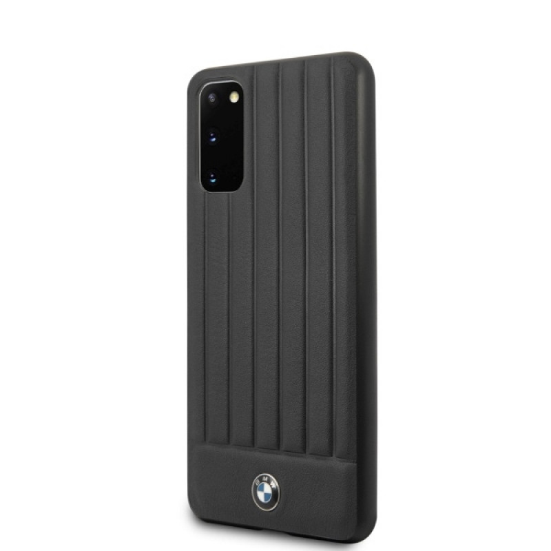 Funda rígida BMW BMHCS62POCBK Signature para Samsung Galaxy S20, negra