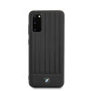 Funda rígida BMW BMHCS62POCBK Signature para Samsung Galaxy S20, negra
