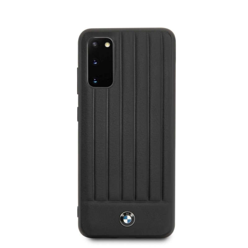 Funda rígida BMW BMHCS62POCBK Signature para Samsung Galaxy S20, negra